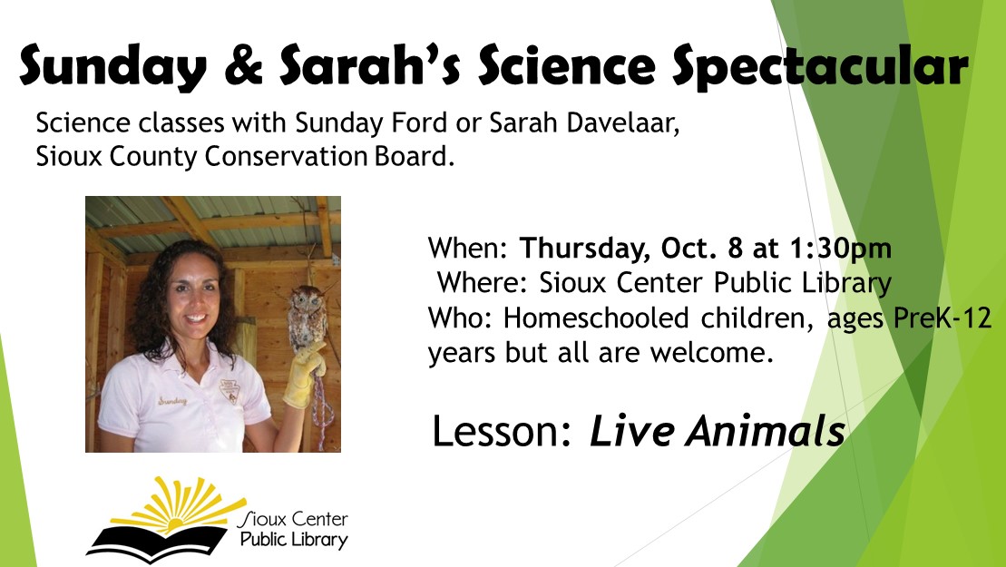 Sunday & Sarah's Science Spectacular