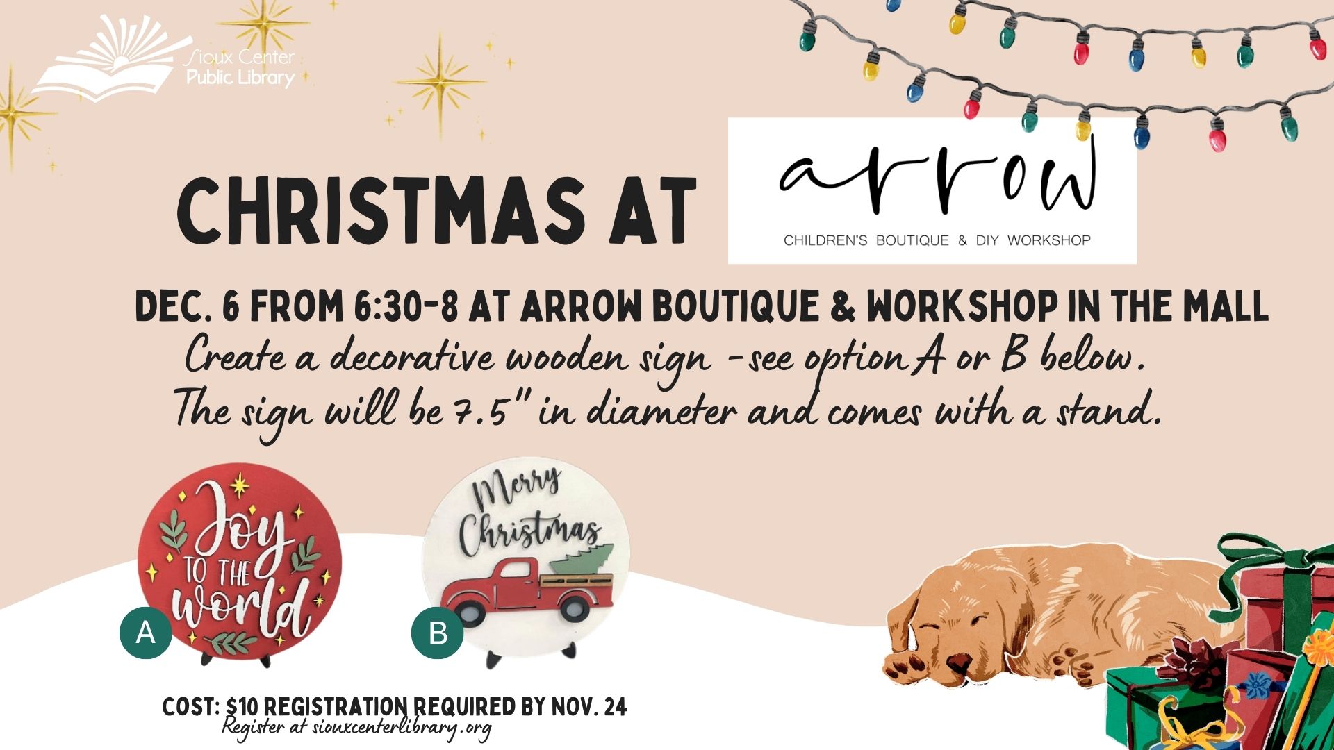 Christmas at Arrow Boutique