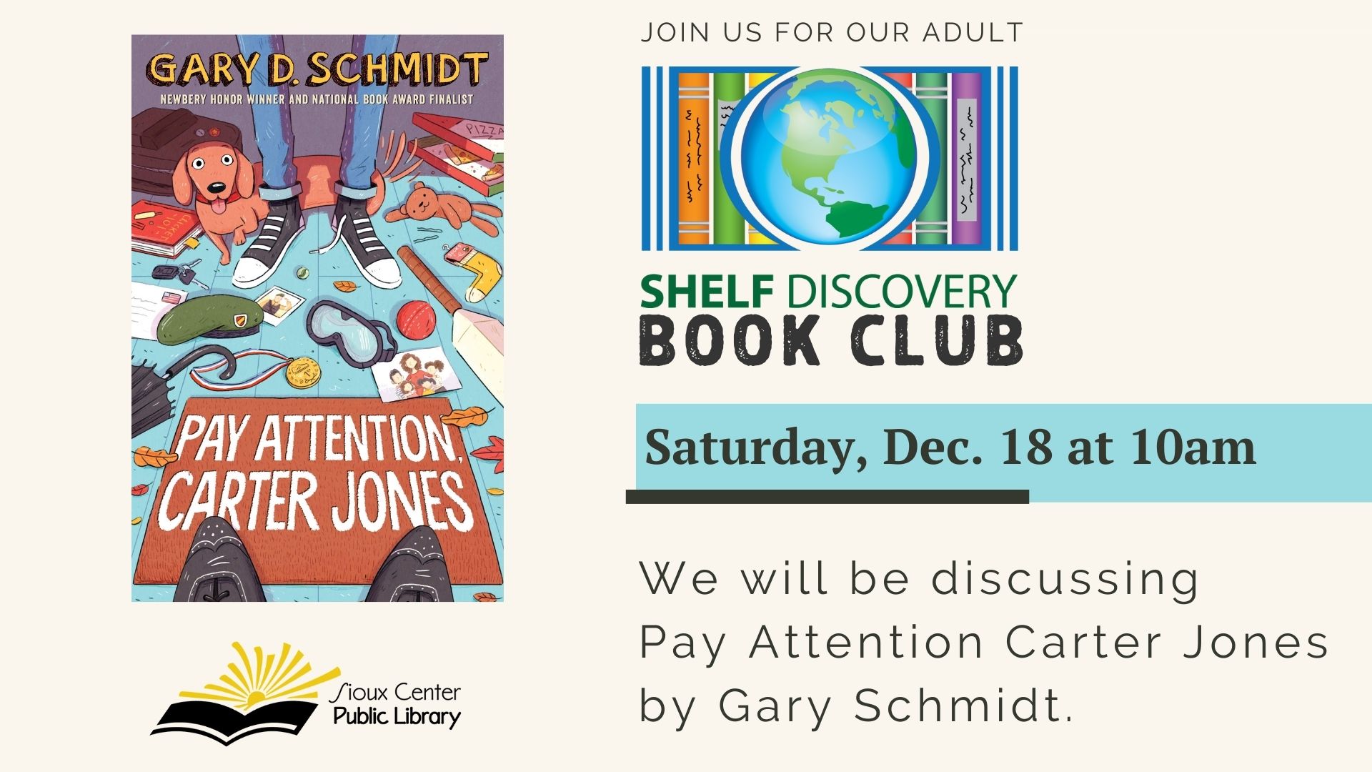 Shelf Discovery Book  Club - December