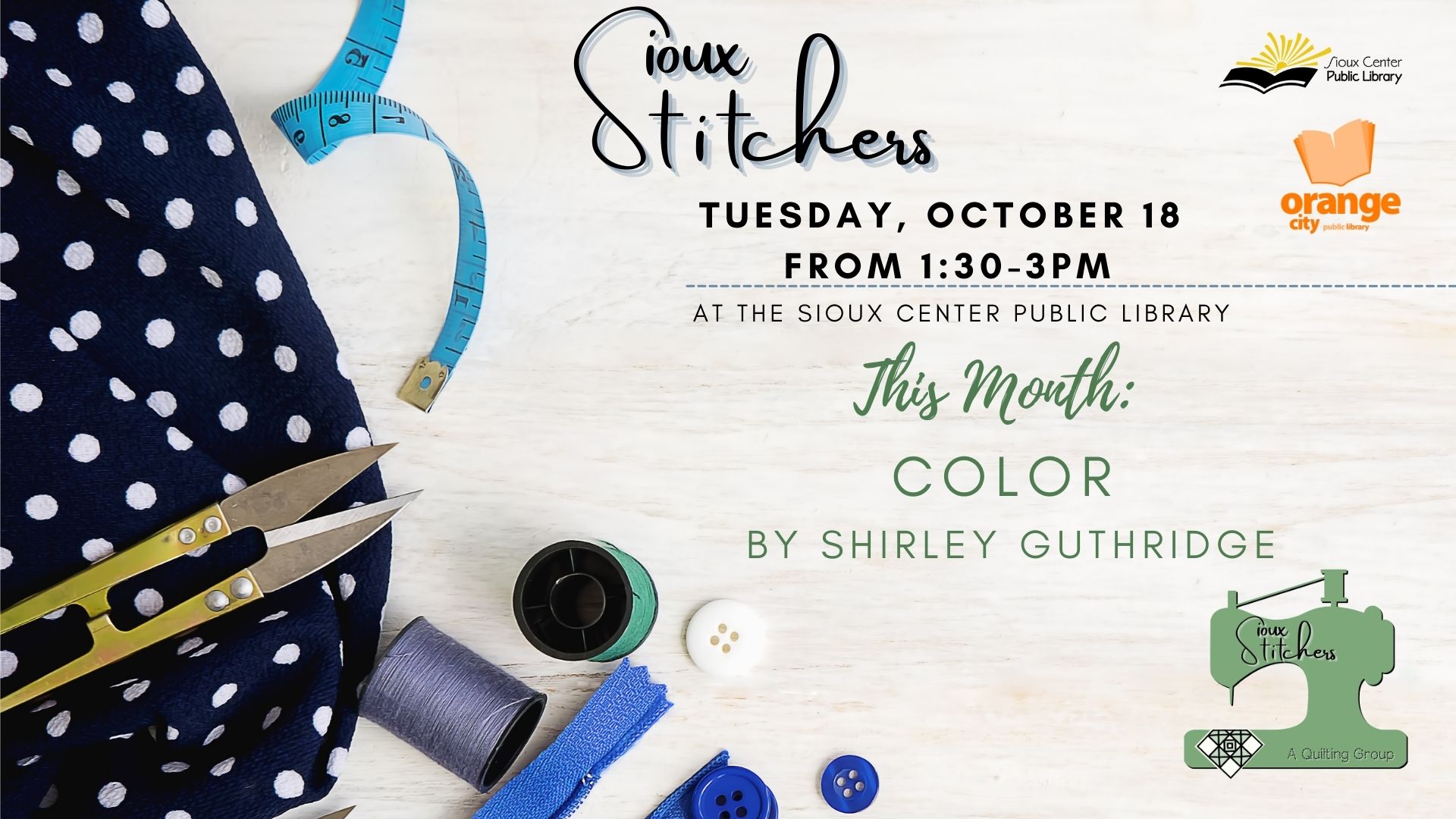 Sioux Stitchers October