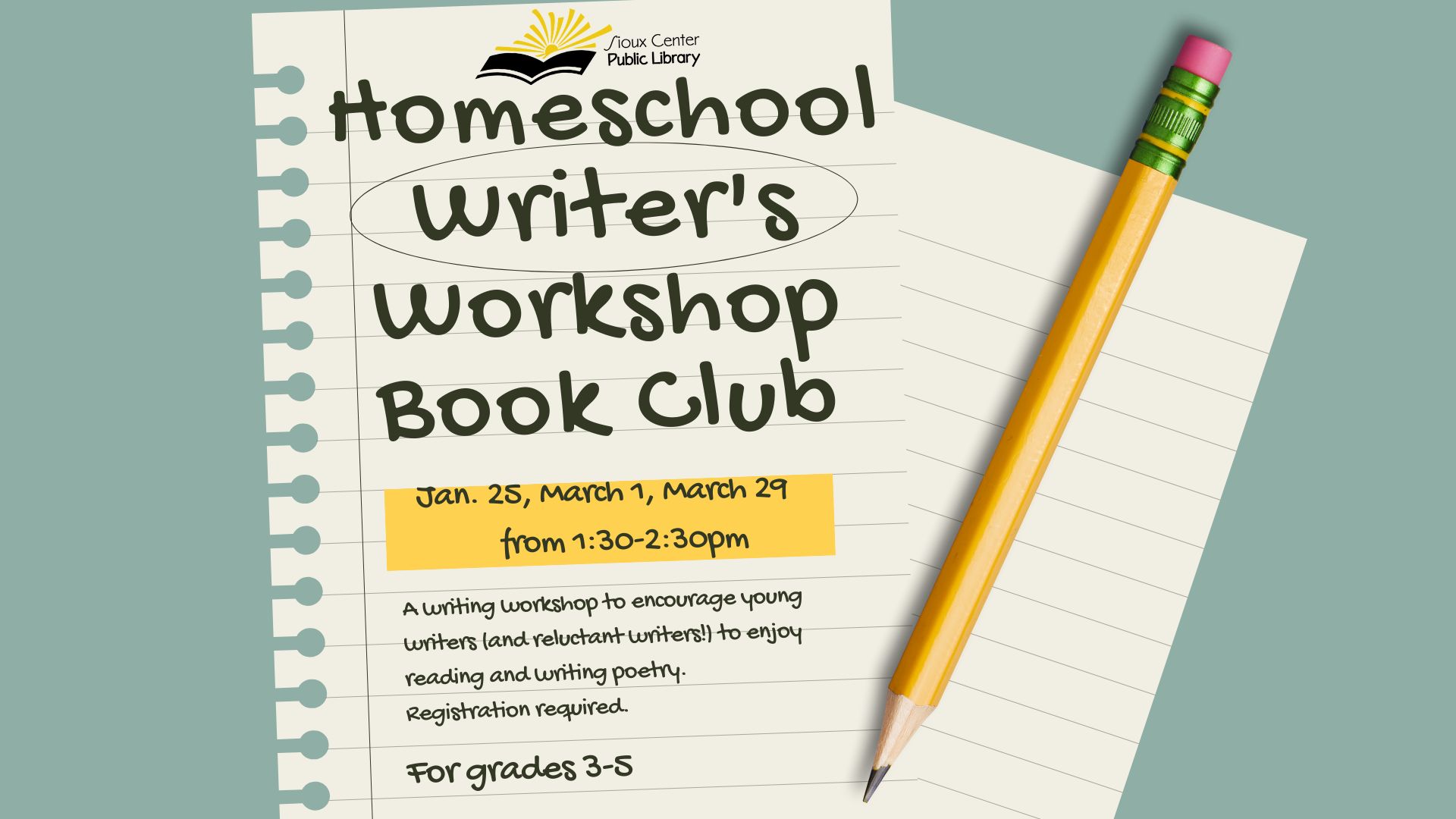 Homeschool Writer's Workshop Book Club