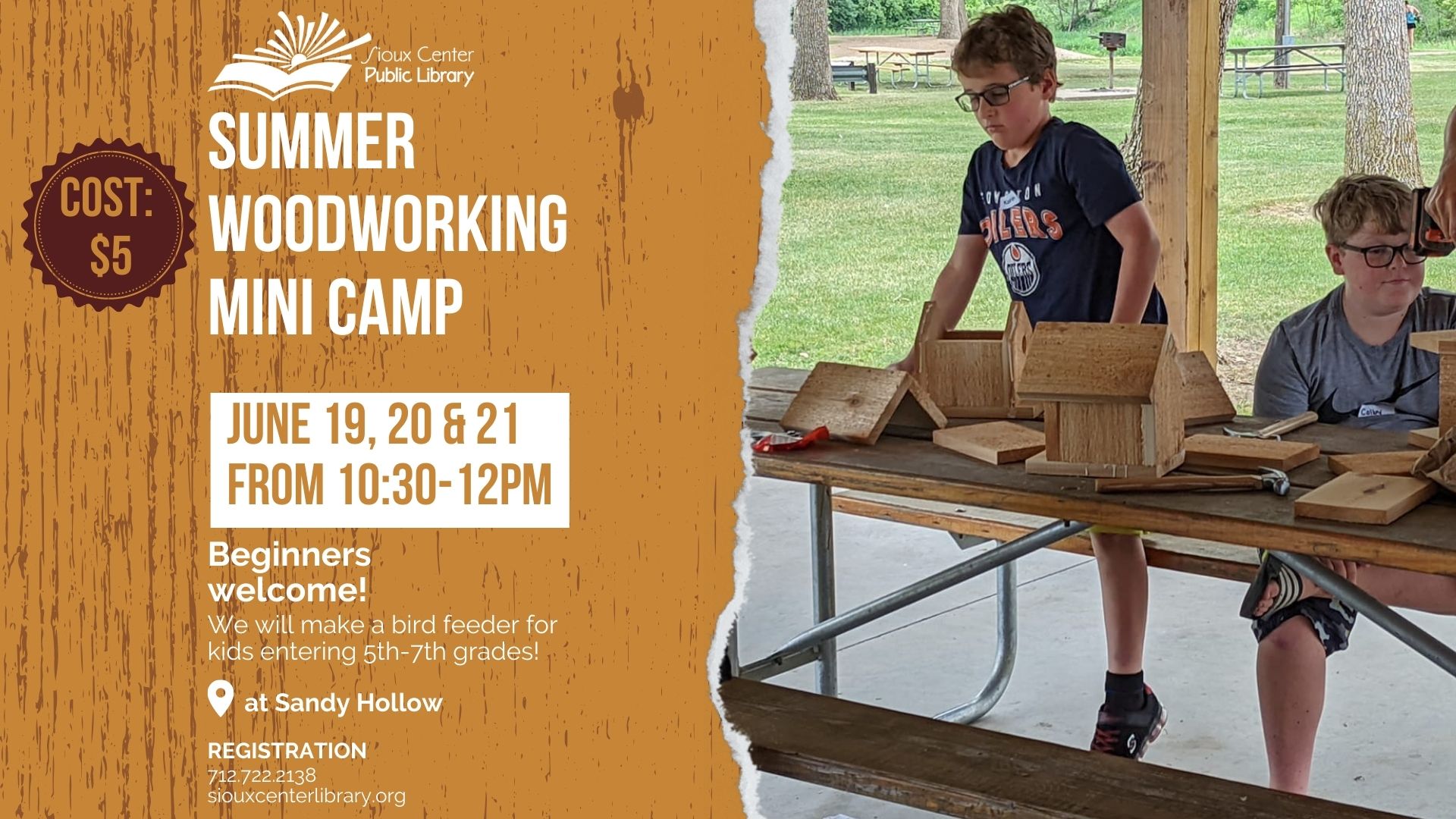 Woodworking Camp