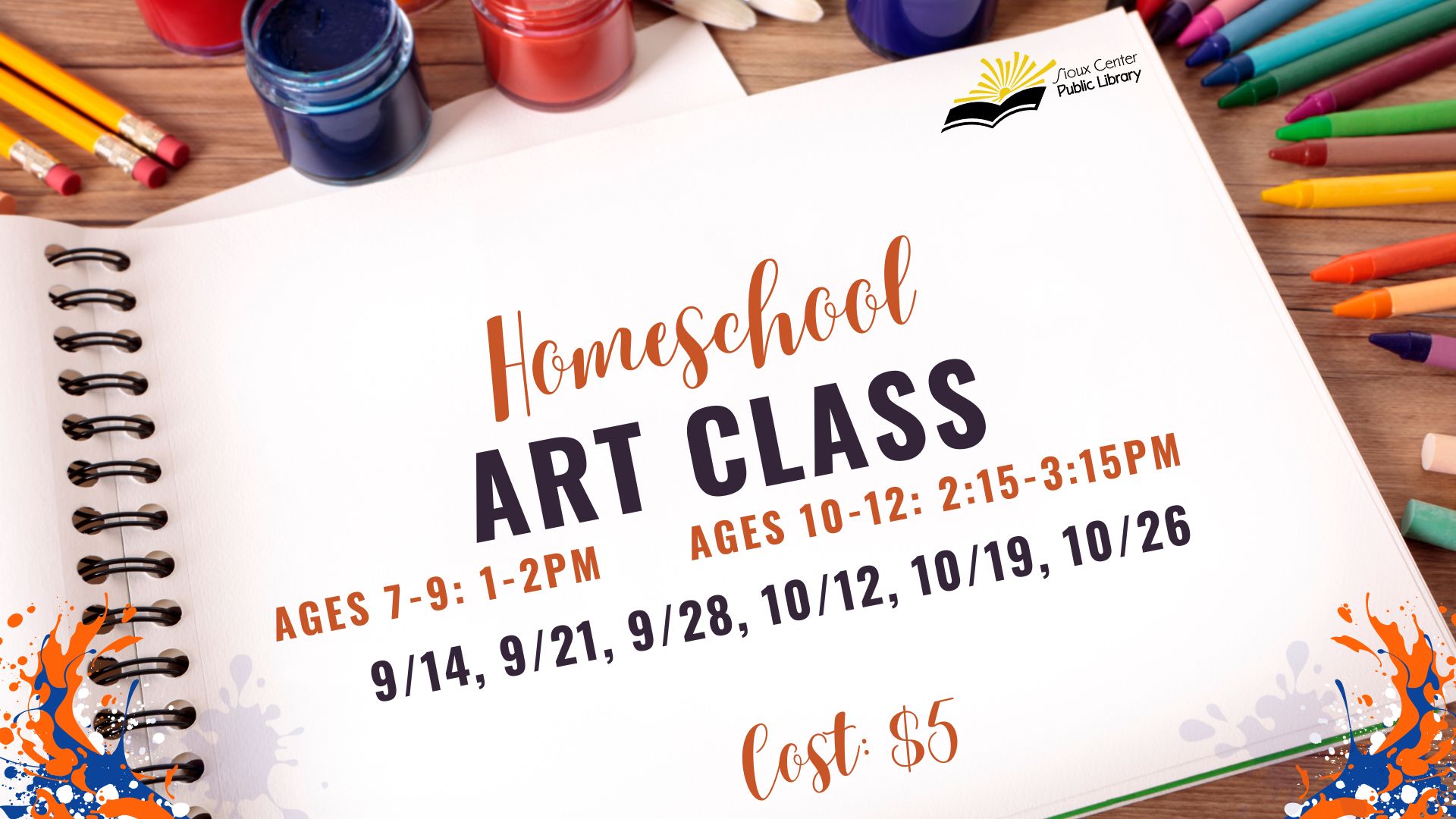 Homeschool Art Class