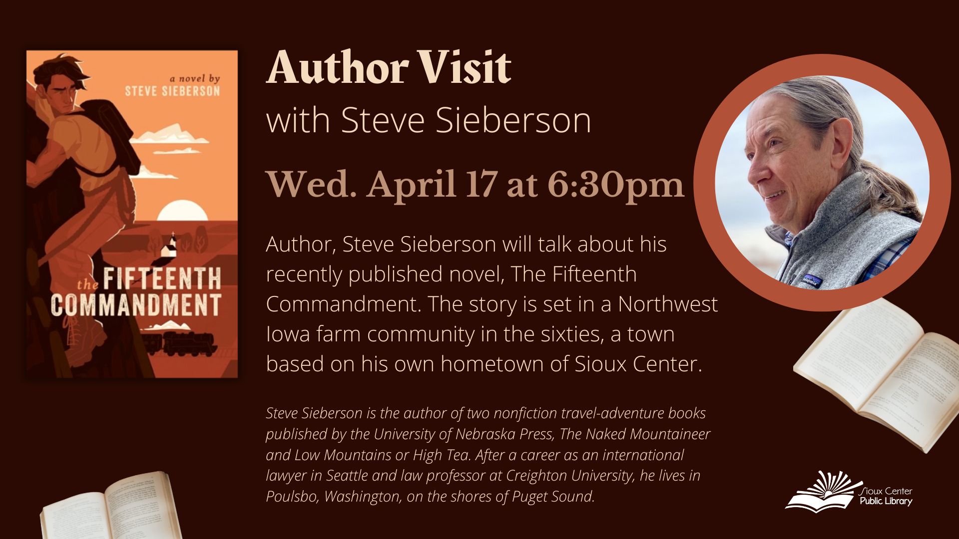 Author Steve Sieberson