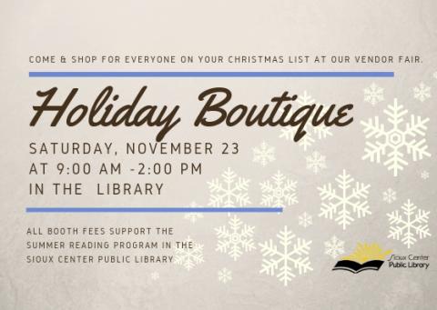 Holiday Boutique