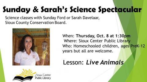 Sunday & Sarah's Science Spectacular