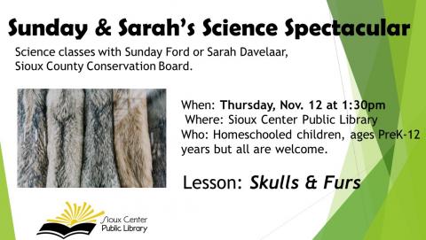 Sunday & Sarah's Science Spectacular