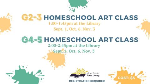 Homeschool Art Class