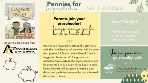 Pennies for Preschoolers