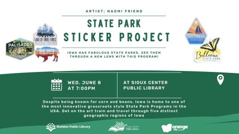 State Park Sticker
