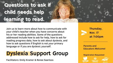 Dyslexia Support Group