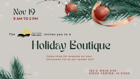 Holiday Boutique