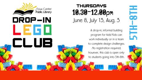 Drop In Lego Club