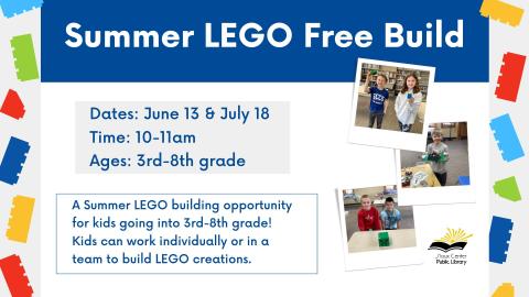Summer Lego Free Build