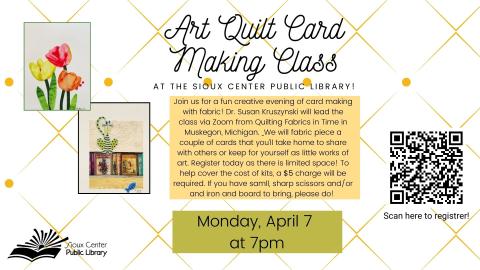 Art quilt class