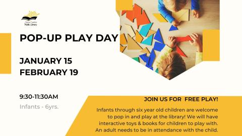 Pop Up Play Day