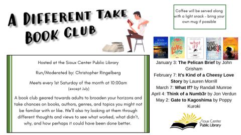 Different Take Book Club