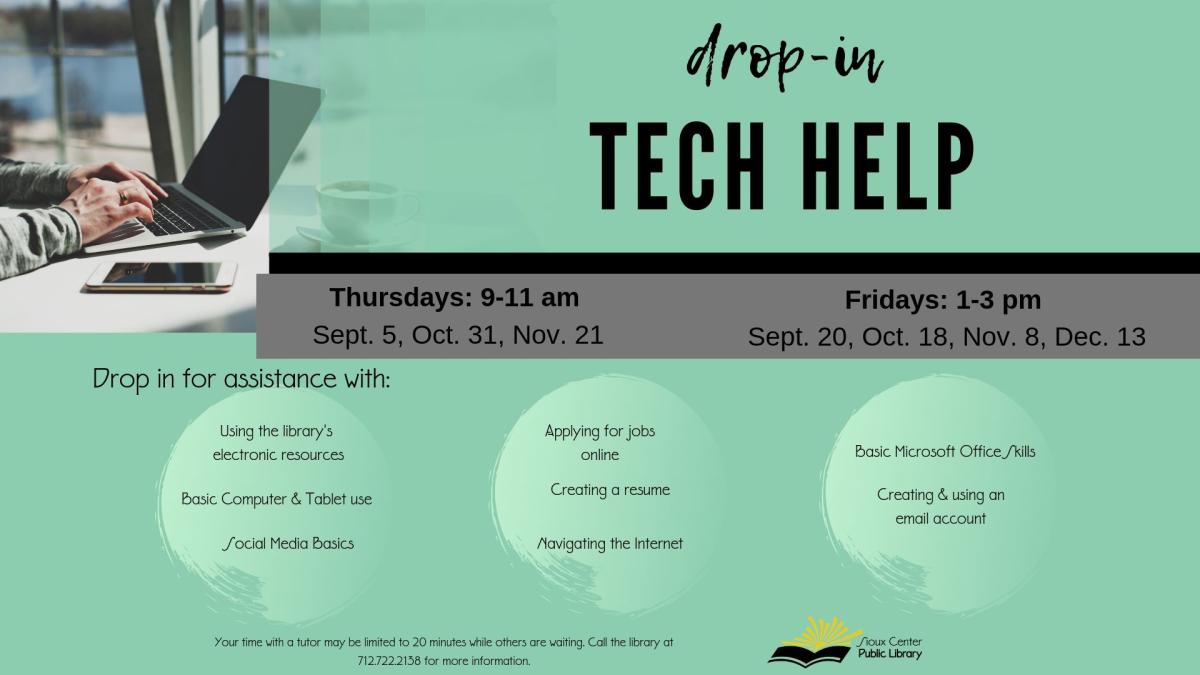 tech help flyer