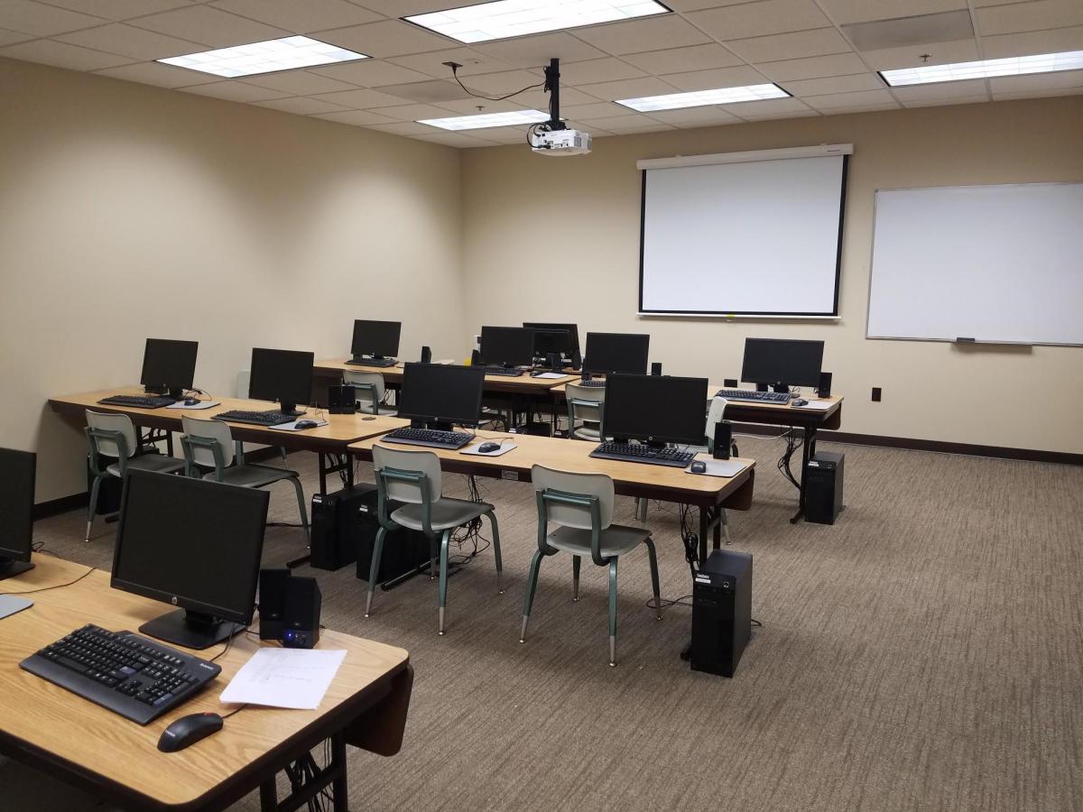 Photo of computer lab