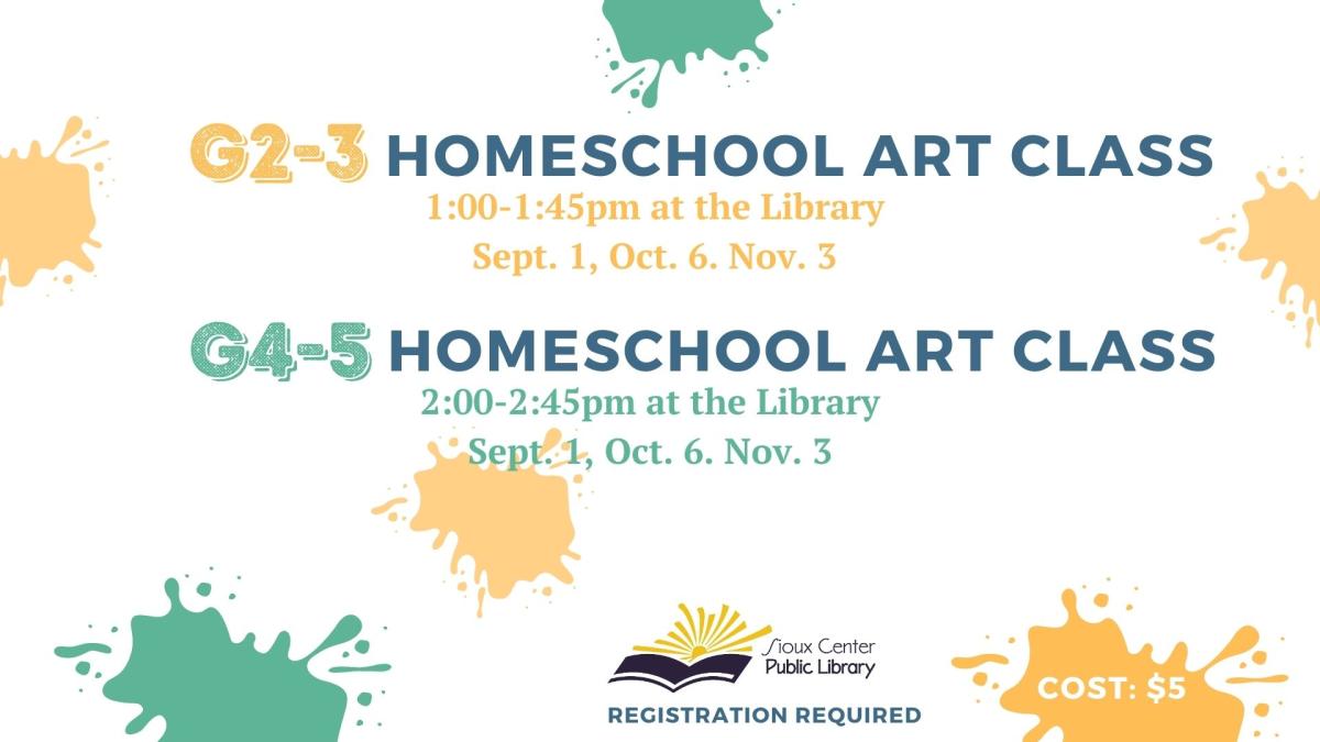 Homeschool Art Class