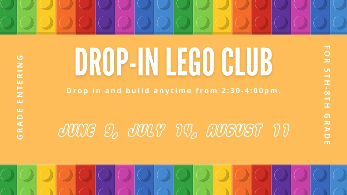 Drop In Lego Club