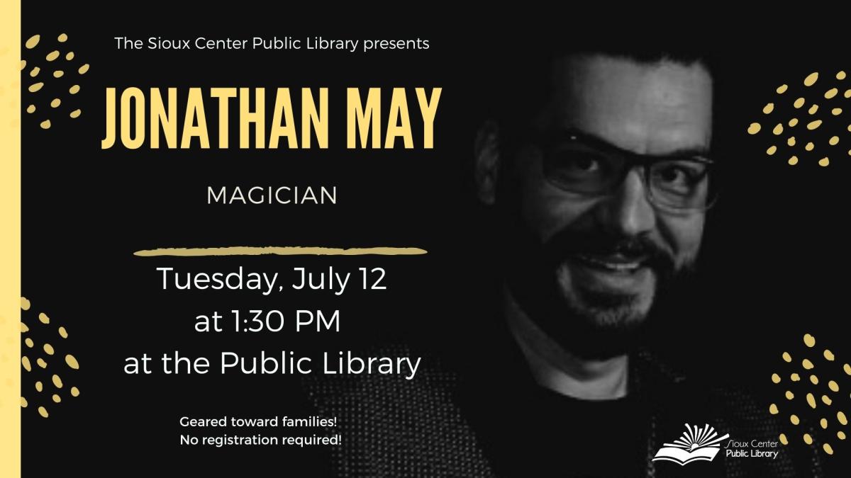 Magician Jonathan May