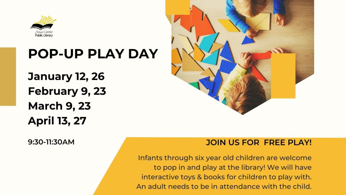 Pop Up Play Day