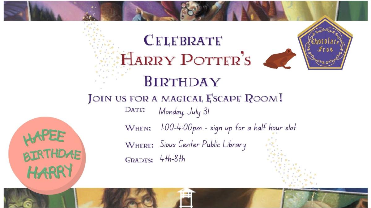 Harry Potter Escape Room