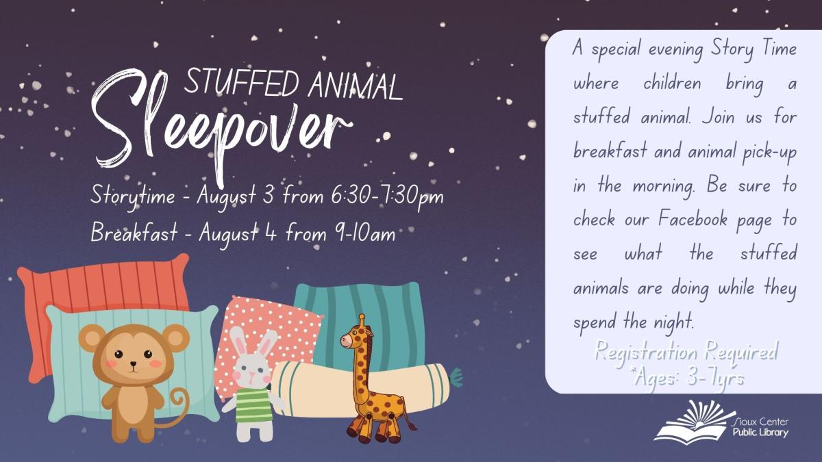 Stuffed Animal Sleepover