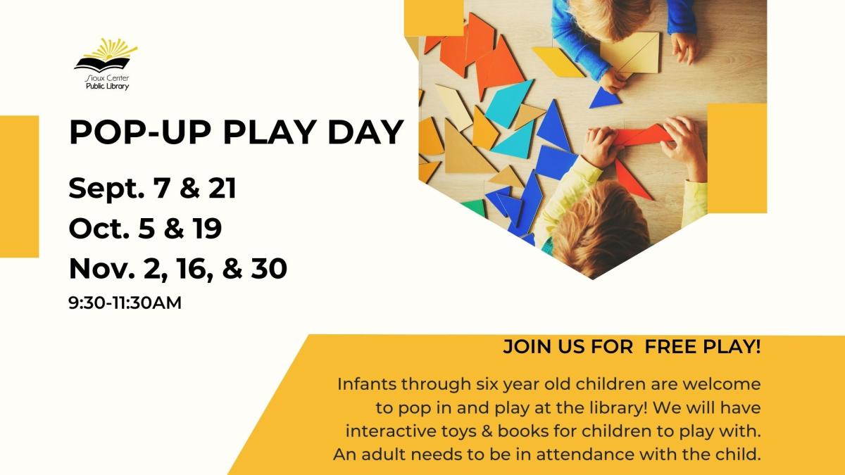 Pop Up Play Day