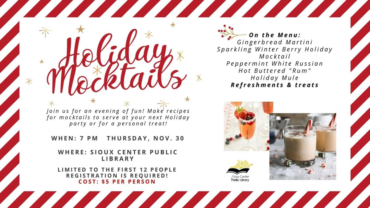 Holiday Mocktails