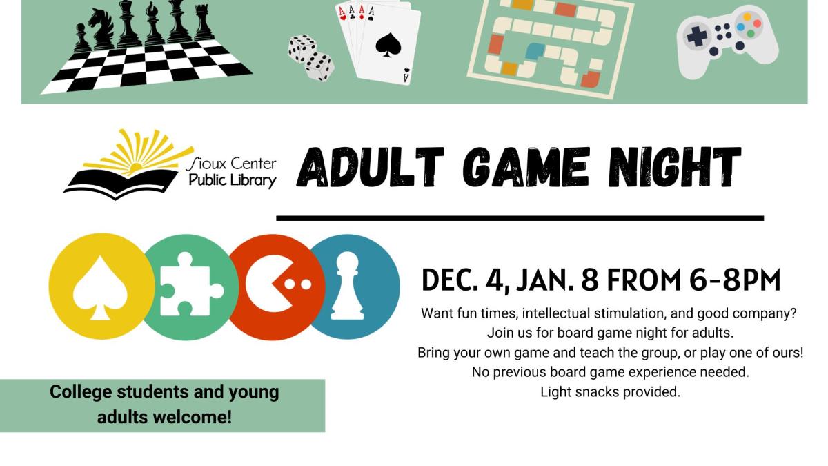 Adult Game Night