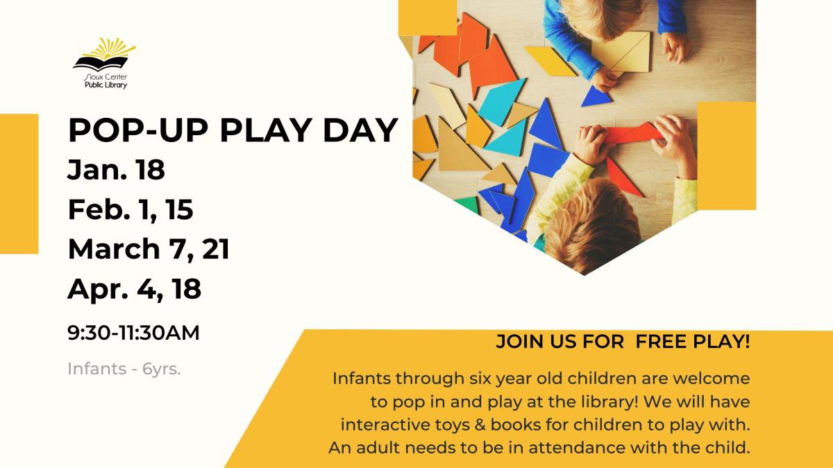 Pop Up Play Day