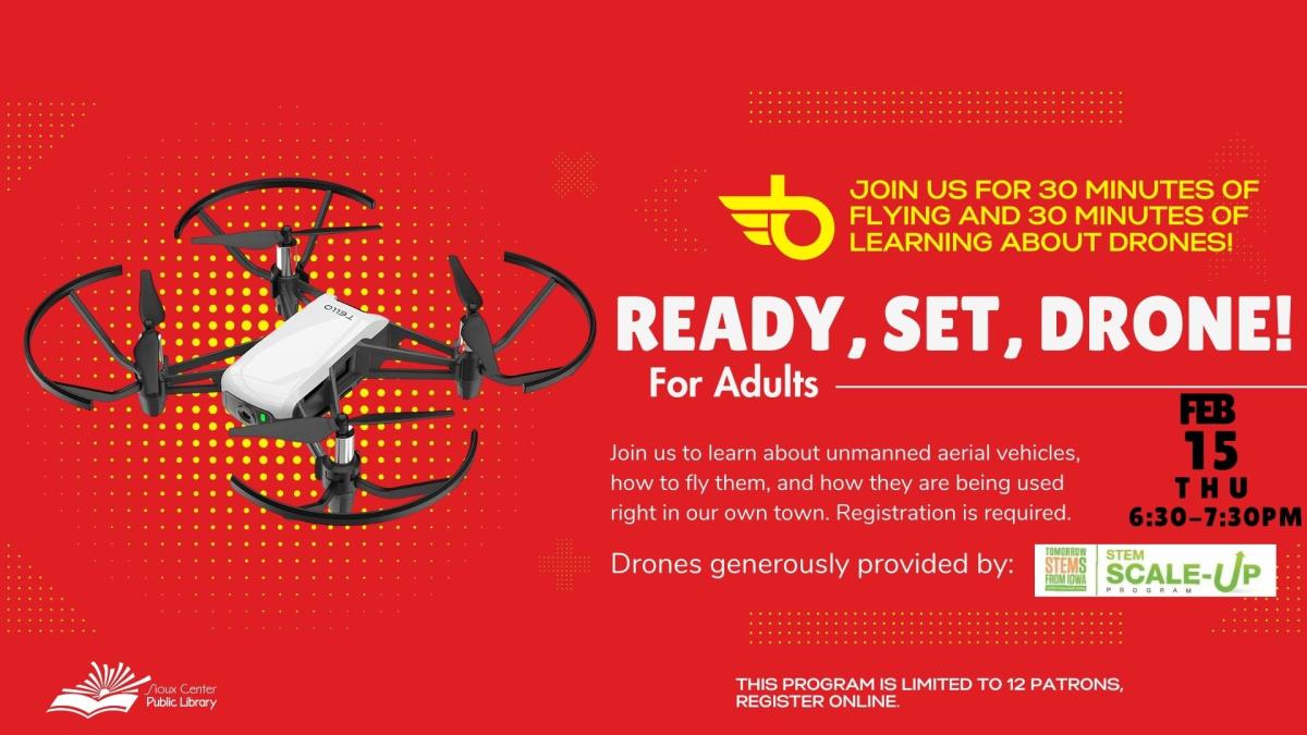 Ready, Set, Drones!