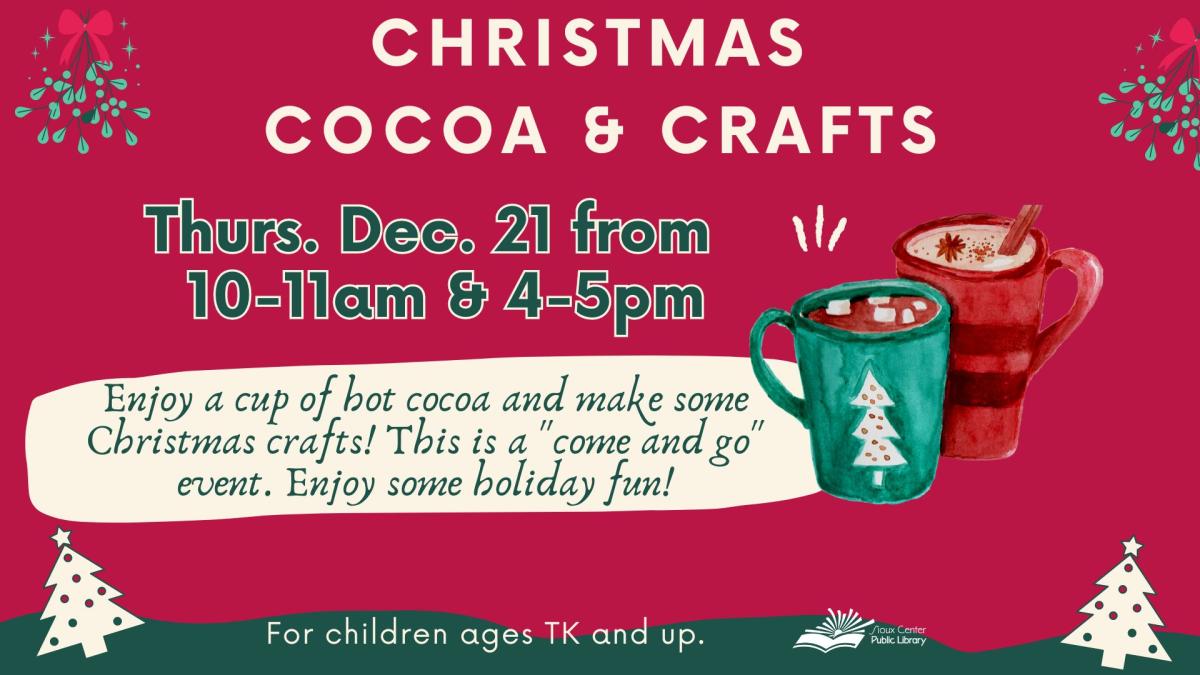 Christmas Cocoa & Craft