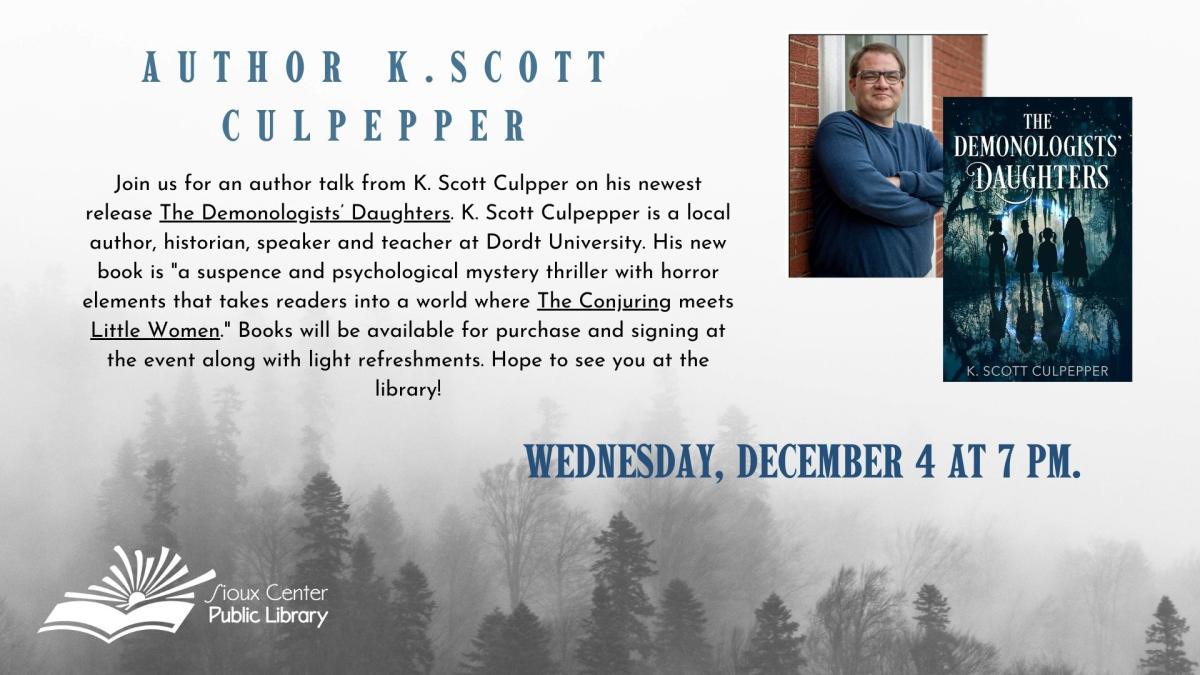 Author Scott Culpepper