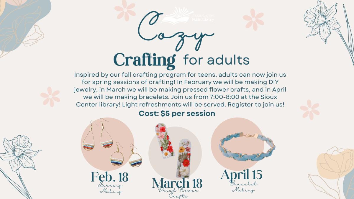 Cozy Crafting for Adults