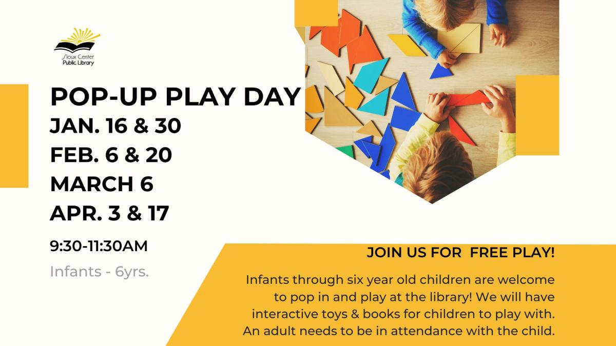 Pop Up Play Day