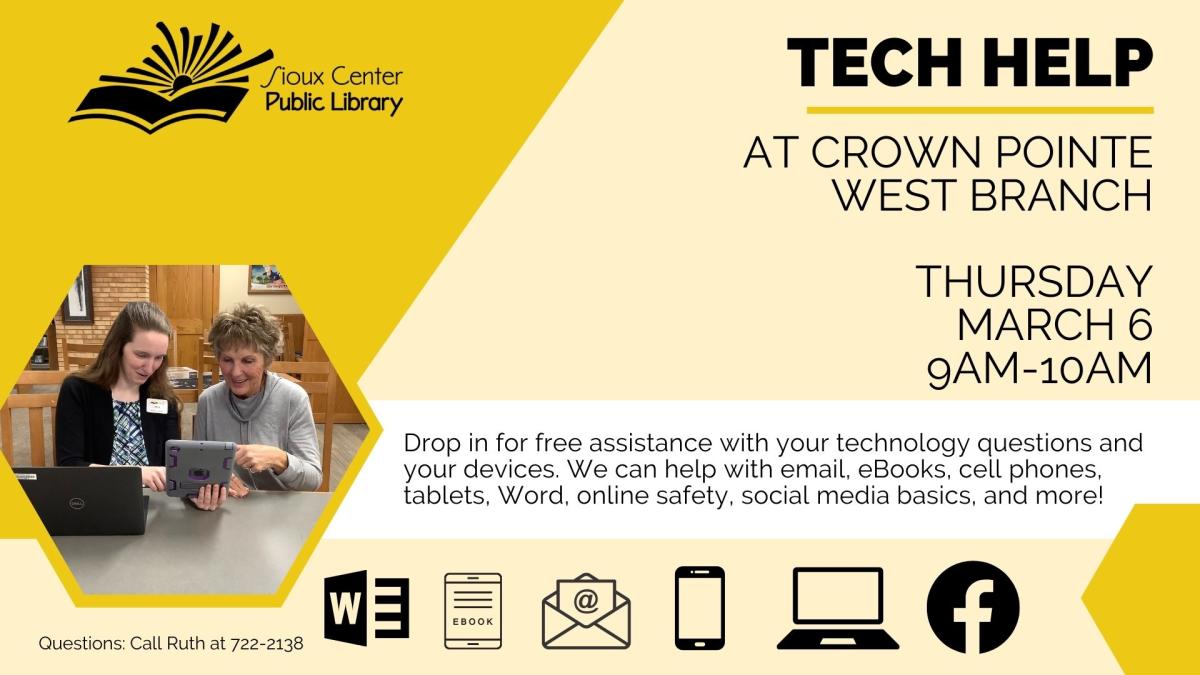 Tech Help at Crown Pointe