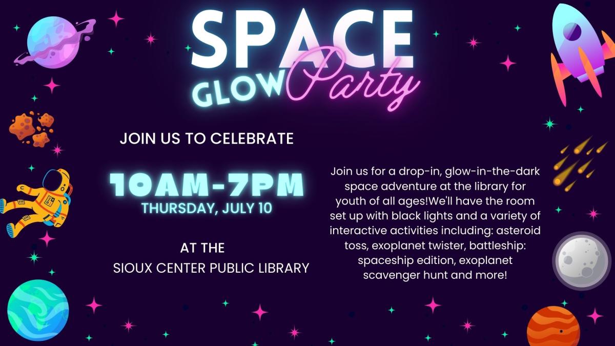 Space Glow Party