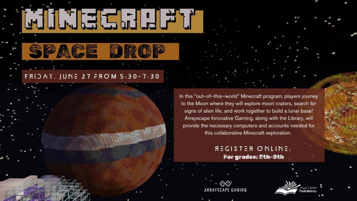 Minecraft Space Drop