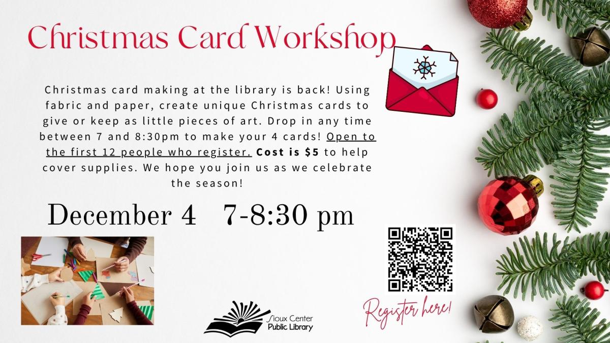 Christmas Card Making