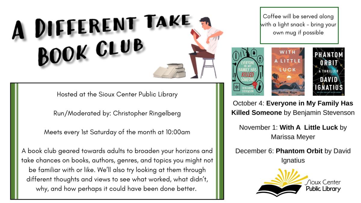 A Different Take Book Club