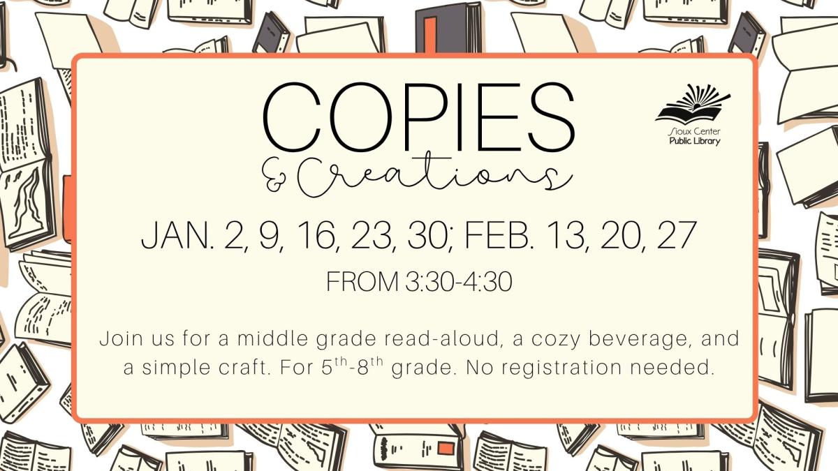 Copies and Creations